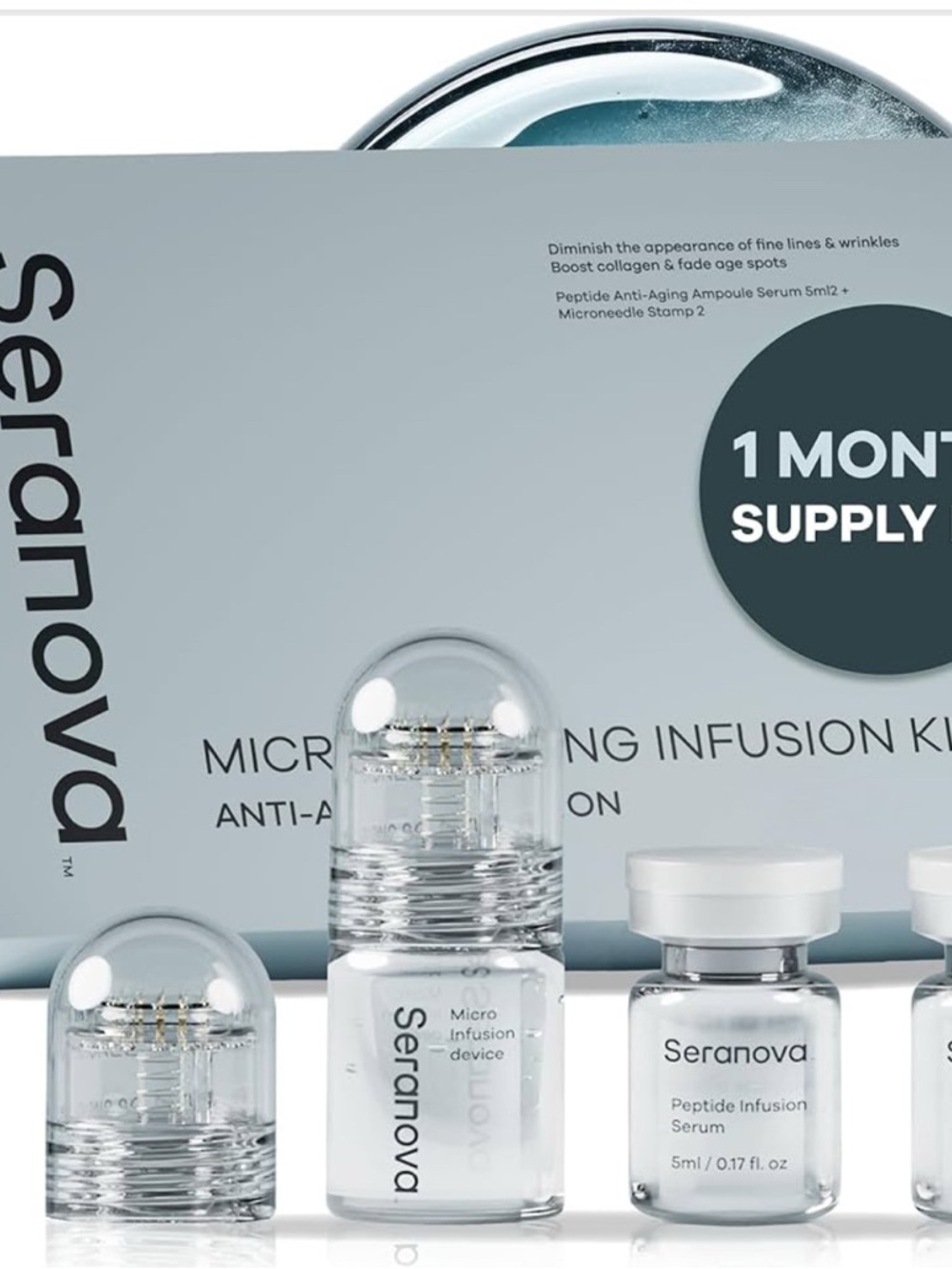 Anti-Aging Micro Infusion Kit in Light Gray